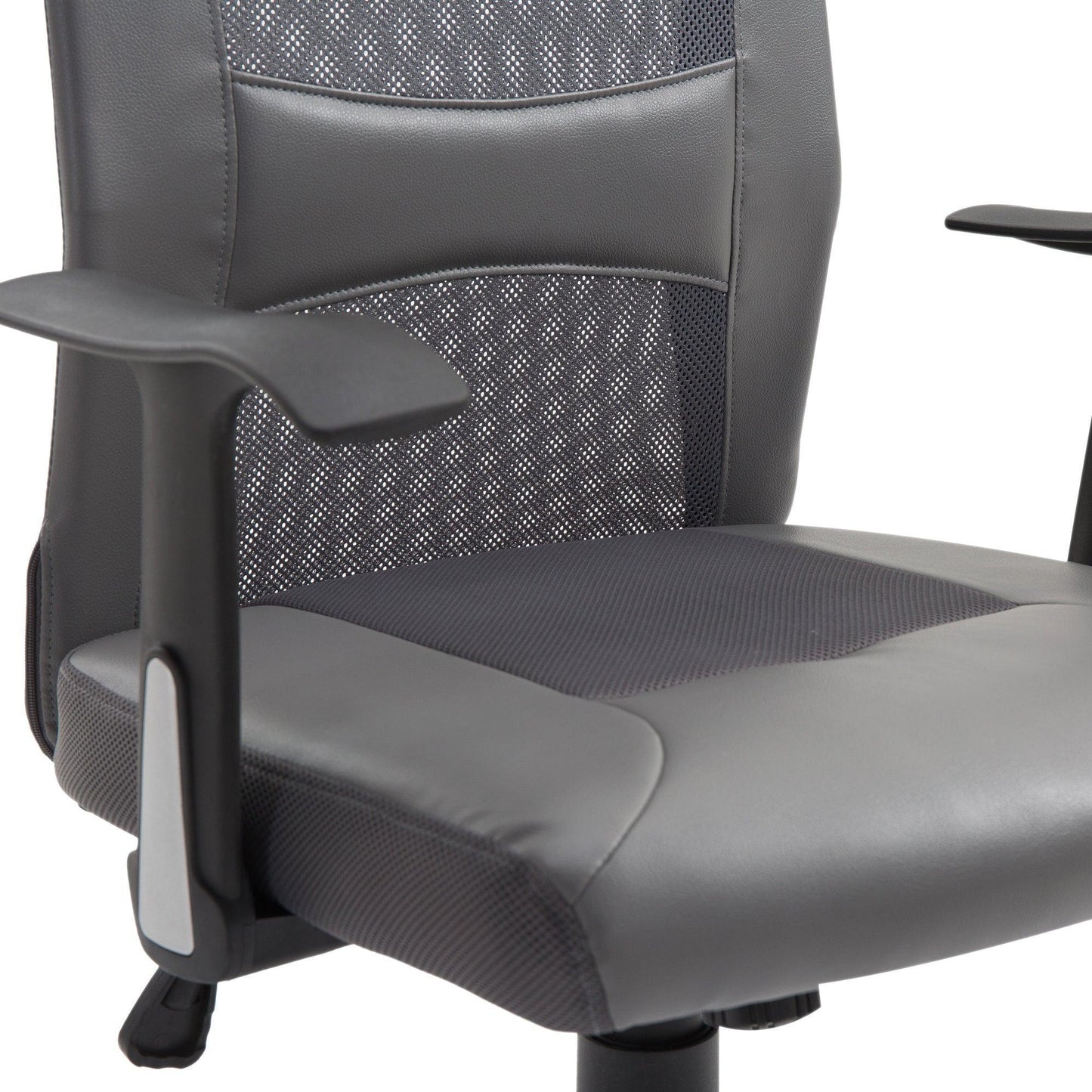 Vinsetto Grey Mesh Office Chair: Adjustable & High Back - ALL4U RETAILER LTD