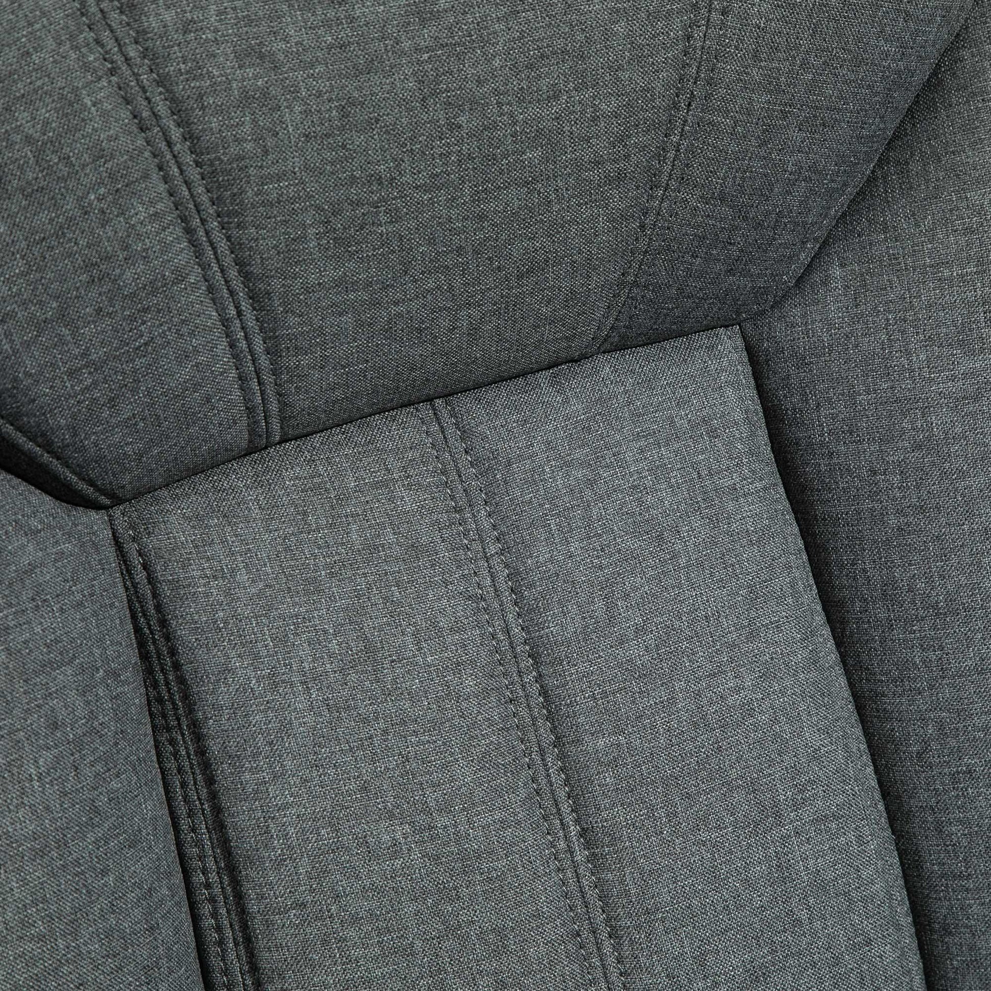 Vinsetto Grey Swivel Chair: Adjustable, Comfortable & Stylish - ALL4U RETAILER LTD