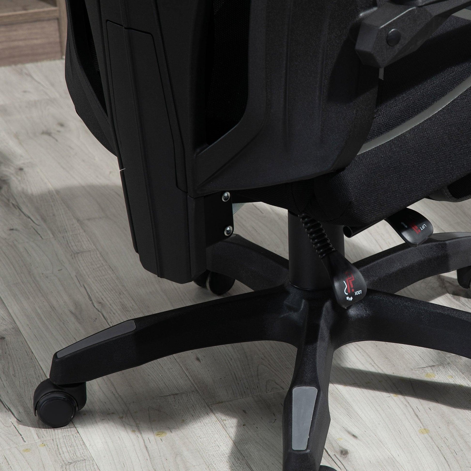 Vinsetto Mesh Office Chair with Footrest - ALL4U RETAILER LTD