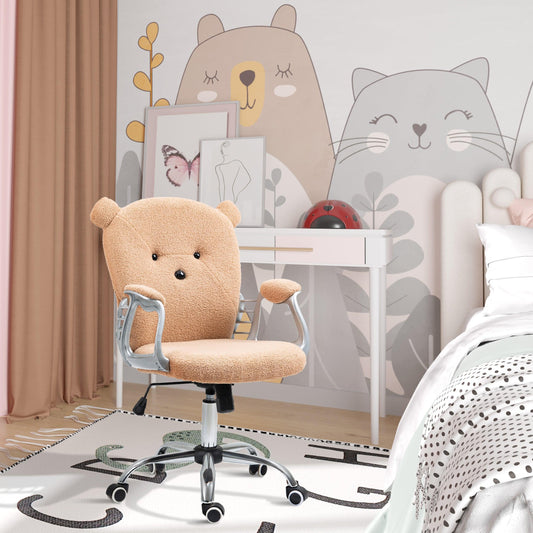 Vinsetto Teddy Bear Office Chair - ALL4U RETAILER LTD