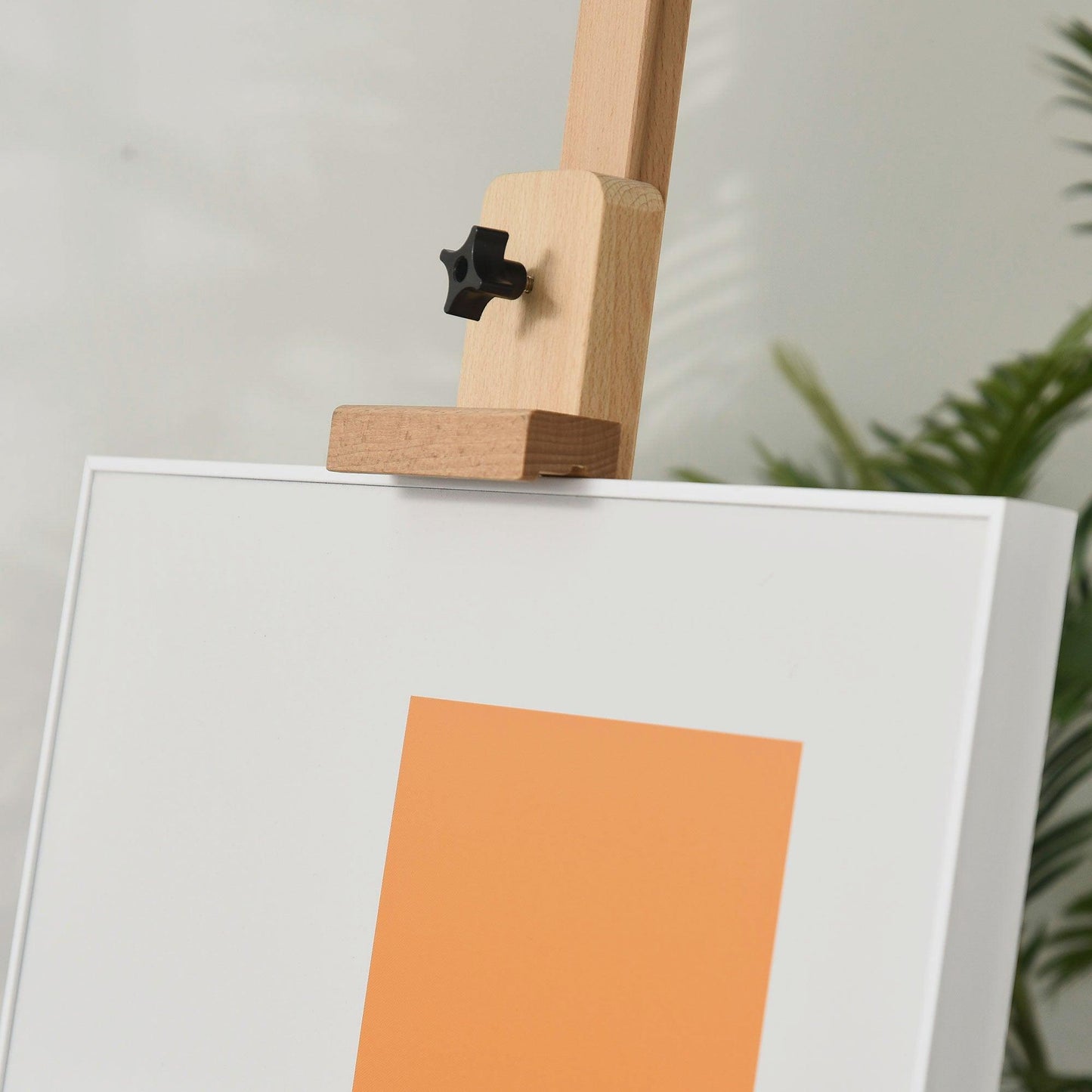 Vinsetto Wooden Studio Easel with Canvas Holder - Adjustable - ALL4U RETAILER LTD