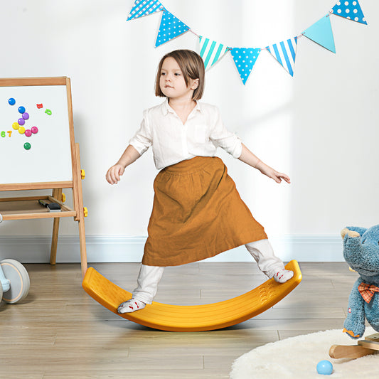 ZONEKIZ Balance Board in Orange - Versatile Stepping Stone Toy for Creative Play - ALL4U RETAILER LTD