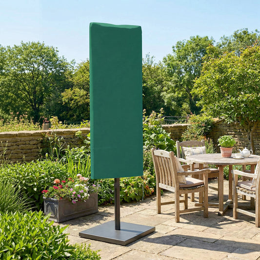 Outsunny Garden Parasol Cover For Two To Four Point Six Meter Outdoor Umbrella Weatherproof Dark Green