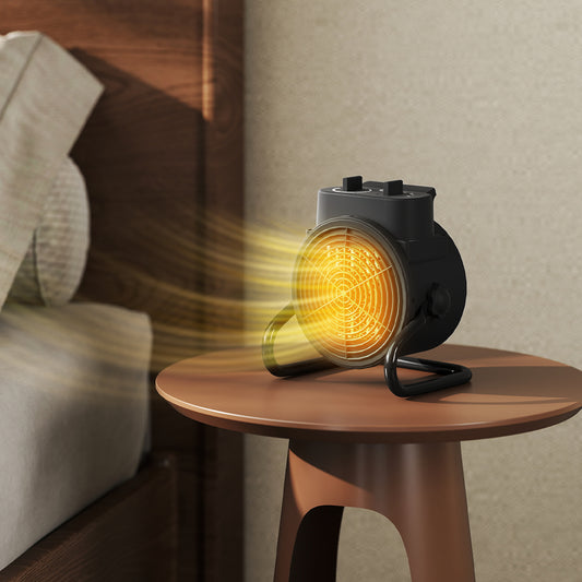 HOMCOM 2000W Portable Ceramic Electric Space Heater With Fan And Dual Safety Overheat Protection Black